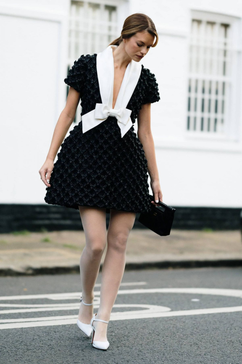 Nadine Leopold at Richard Quinn Show LFW, September 2025