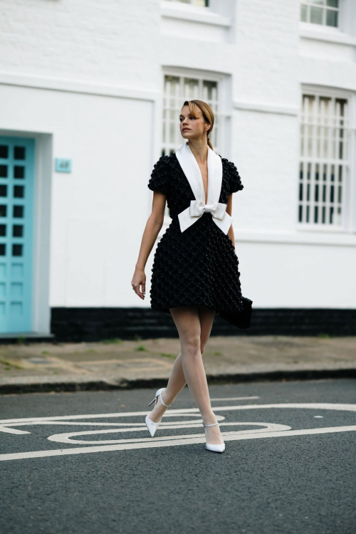 Nadine Leopold at Richard Quinn Show LFW, September 2025 1