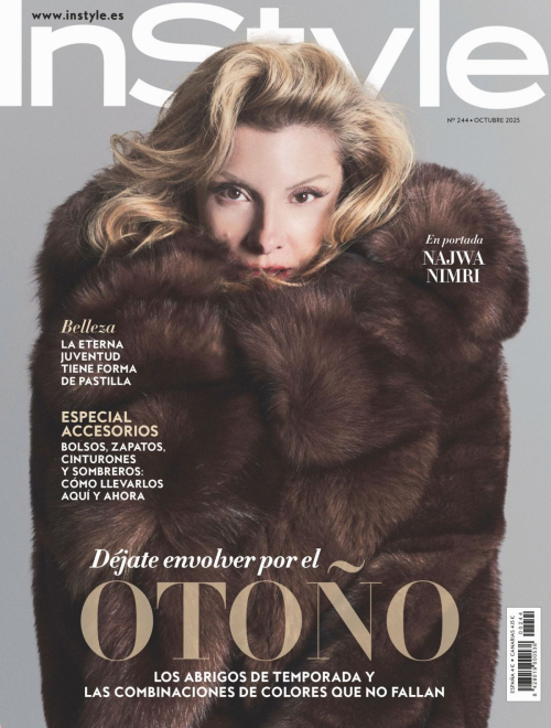 Najwa Nimri in InStyle Spain, October 2025