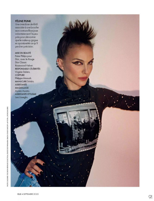 Natalie Portman in Elle France, September 2025 2