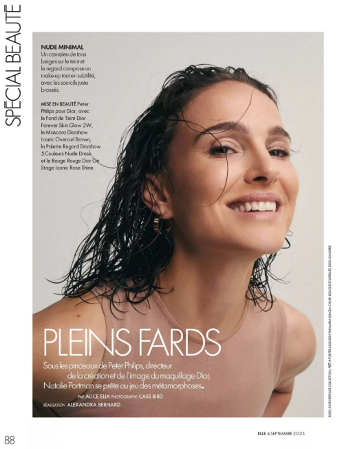 Natalie Portman in Elle France, September 2025 5