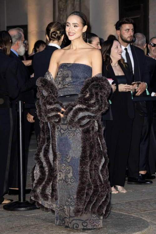 Nathalie Emmanuel at Giorgio Armani Fashion Show Milan Fashion Week, September 2025