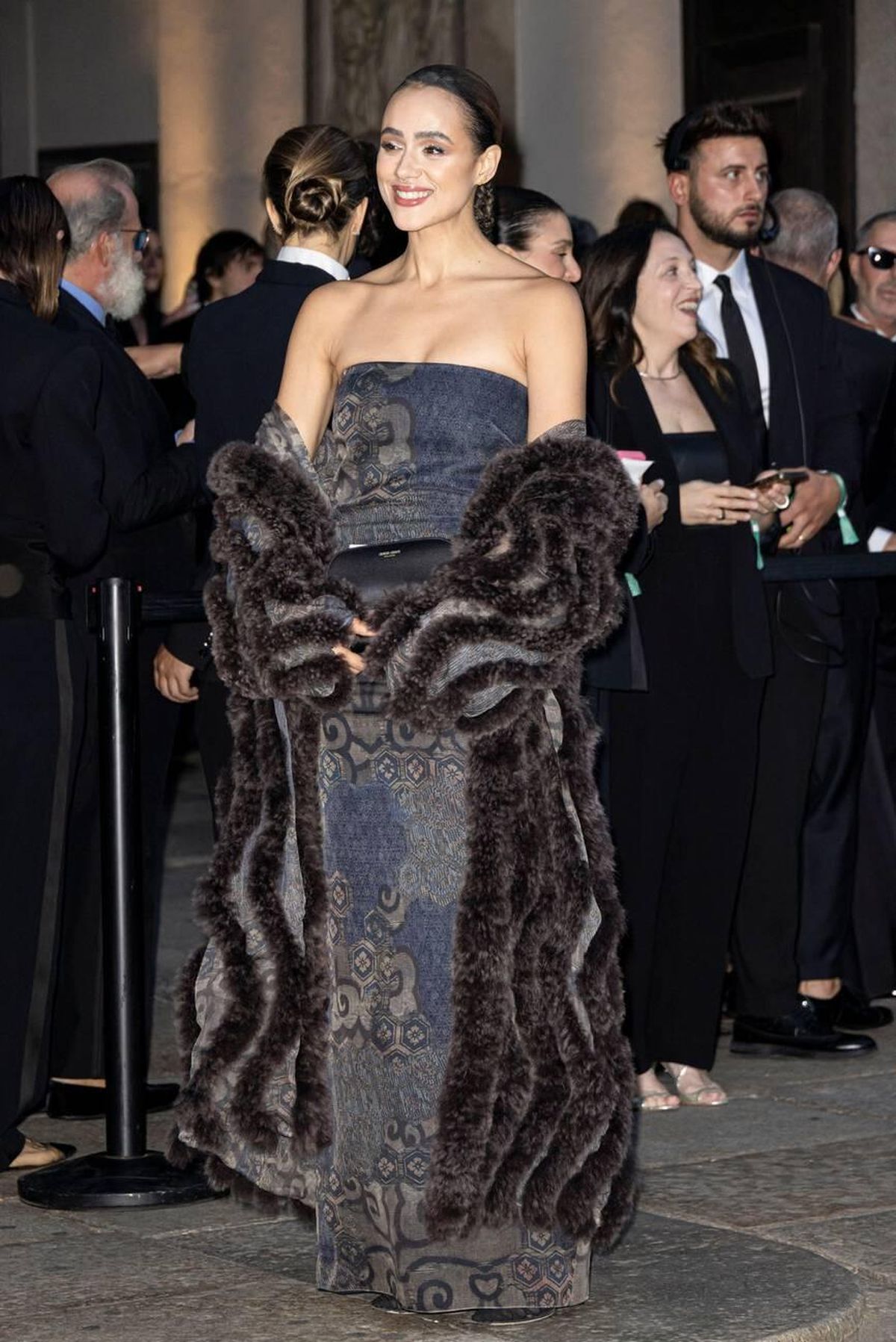 Nathalie Emmanuel at Giorgio Armani Fashion Show Milan Fashion Week, September 2025