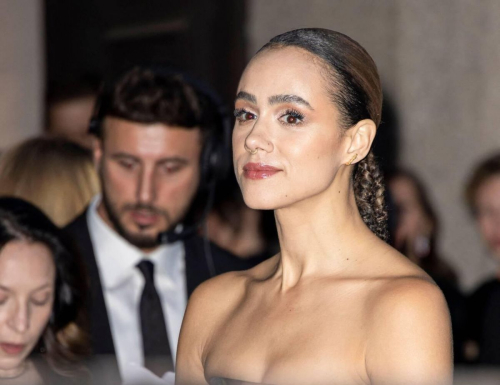 Nathalie Emmanuel at Giorgio Armani Fashion Show Milan Fashion Week, September 2025 2