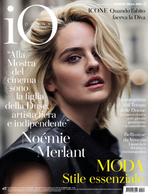 Noemie Merlant in Io Donna Corriere della Sera, August 2025