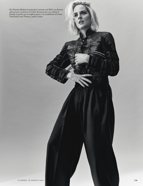 Noemie Merlant in Io Donna Corriere della Sera, August 2025 3