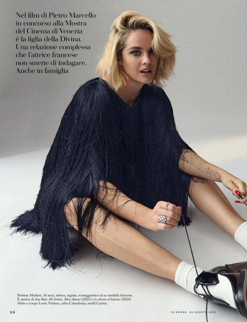 Noemie Merlant in Io Donna Corriere della Sera, August 2025 4