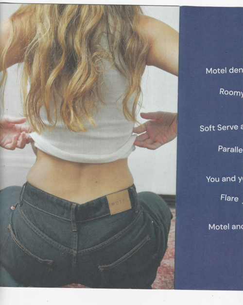 Olga Obumova for Motel Jeans Perfect Pair, September 2025 9