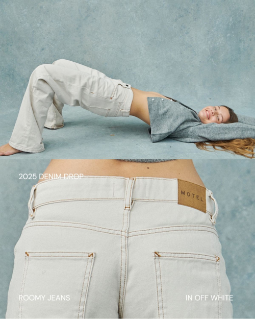 Olga Obumova for Motel Jeans Perfect Pair, September 2025 4