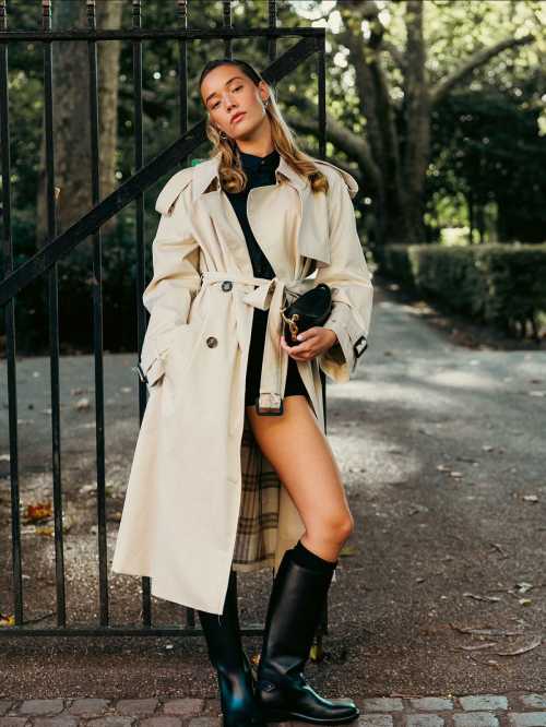 Olivia Ponton for Burberry Fall 2025
