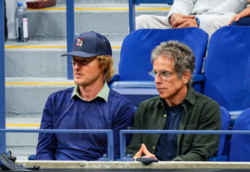 Owen Wilson and Ben Stiller at US Open, September 2025 2