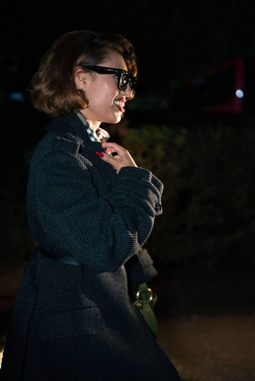 Raye at Burberry show LFW London, September 2025 5