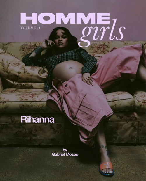 Rihanna for HommeGirls Magazine Vol 14, September 2025