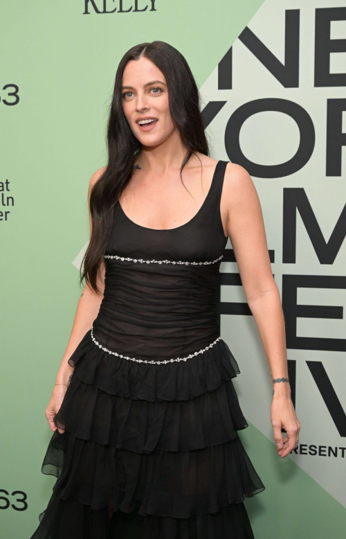 Riley Keough at Jay Kelly Premiere New York Film Festival, September 2025
