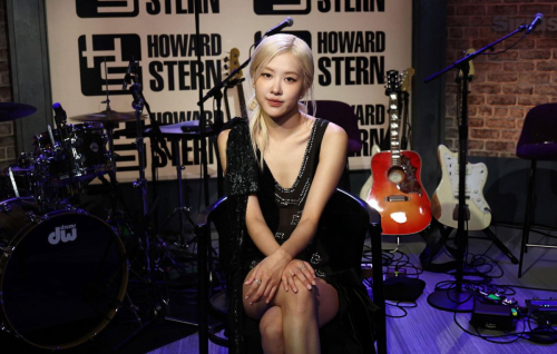 Rose at Howard Stern Show, September 2025 1