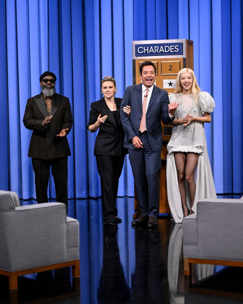 Rose on Tonight Show Starring Jimmy Fallon, September 2025 2