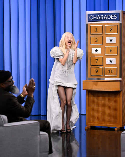 Rose on Tonight Show Starring Jimmy Fallon, September 2025 3