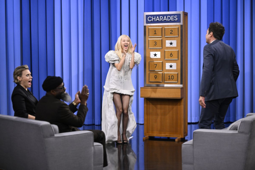 Rose on Tonight Show Starring Jimmy Fallon, September 2025 6
