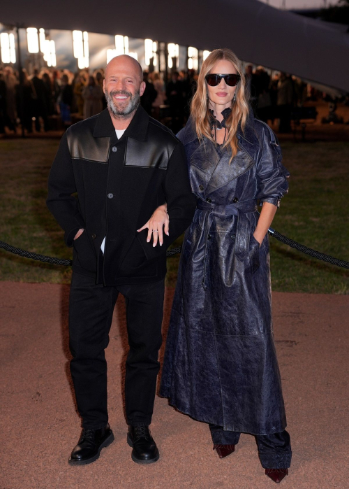 Rosie Huntington-Whiteley at Burberry SS26 fashion show LFW, September 2025 6