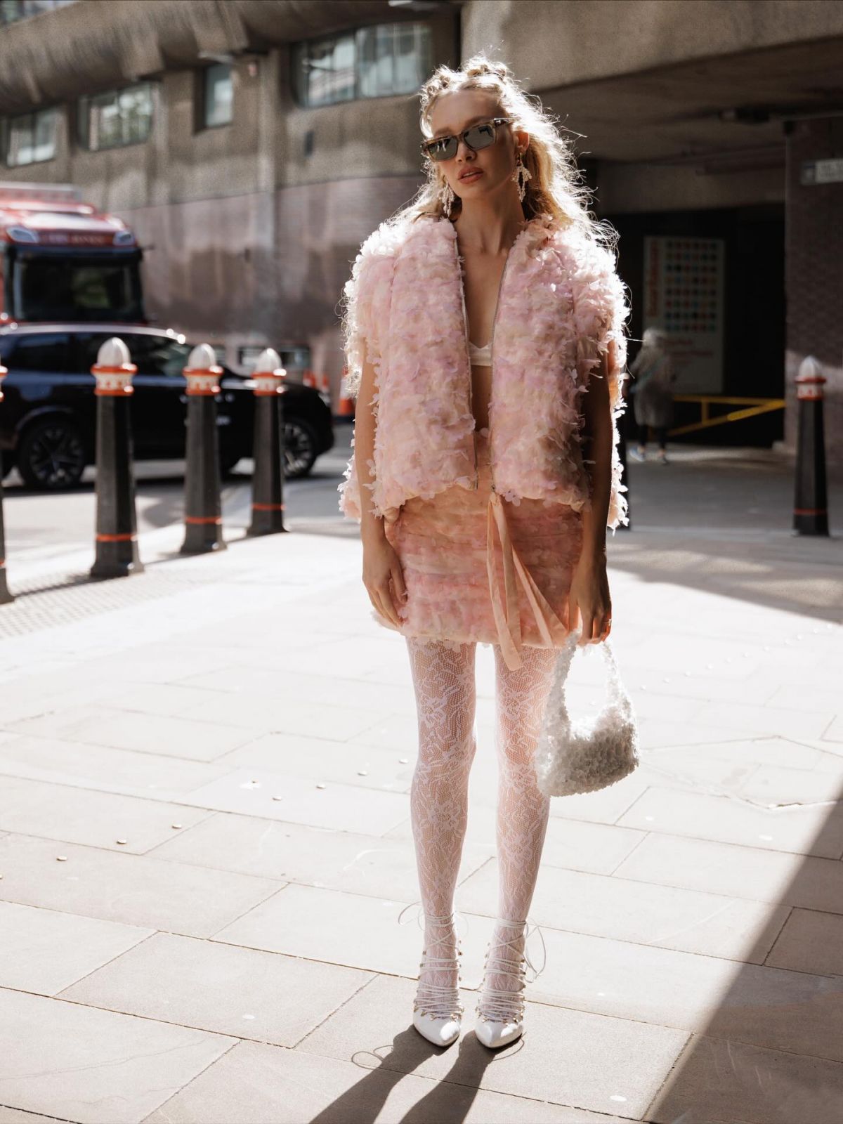 Roxy Horner at Susan Fang fashion show LFW, September 2025