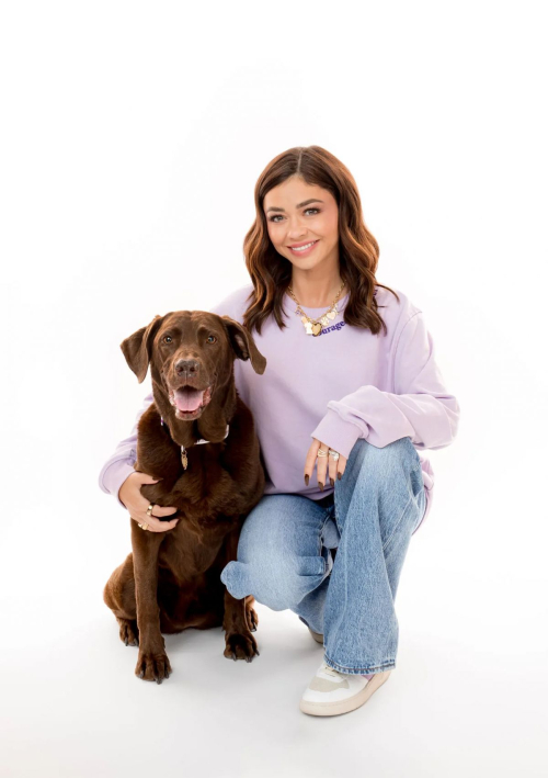 Sarah Hyland for Purina x Purple Leash Project, September 2025