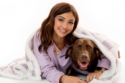 Sarah Hyland for Purina x Purple Leash Project, September 2025 1