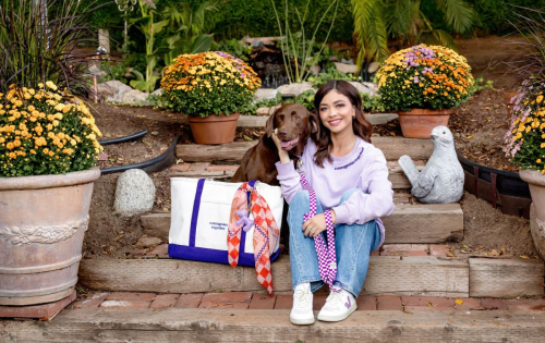 Sarah Hyland for Purina x Purple Leash Project, September 2025 4