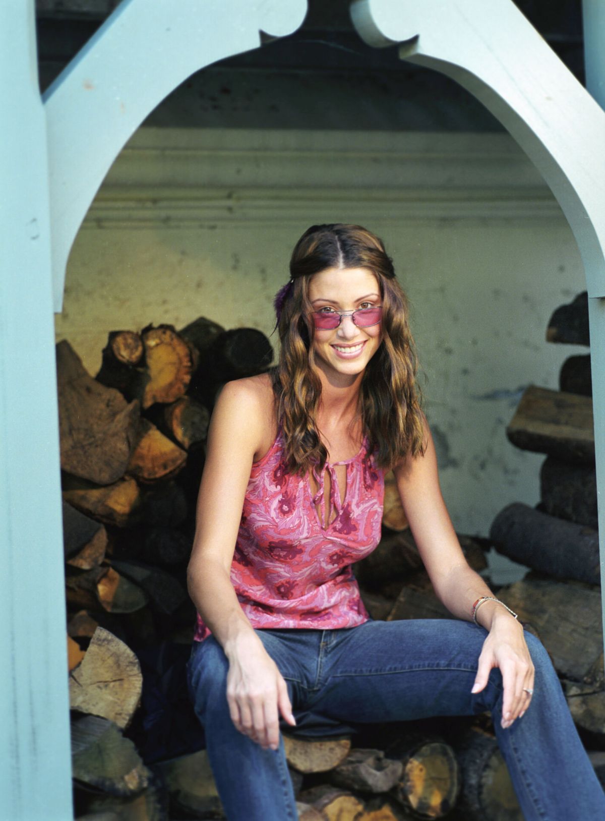 Shannon Elizabeth at a Photoshoot, 2000