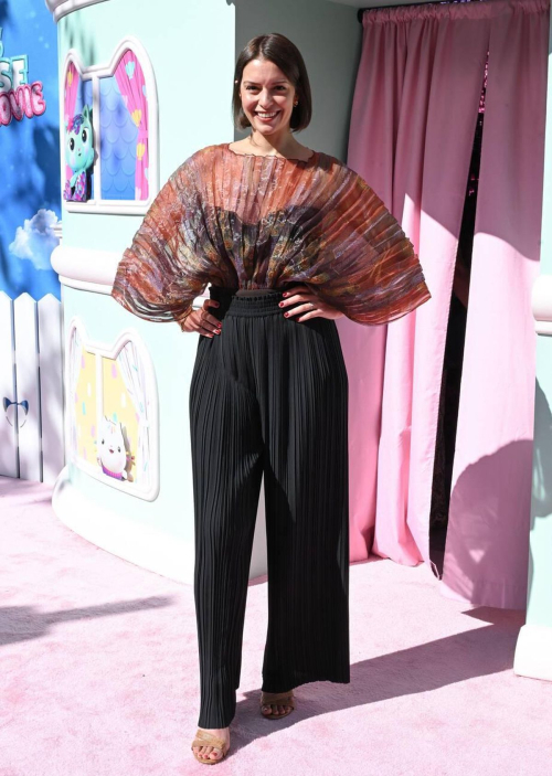 Stephanie Economou at Gabby’s Dollhouse Movie Premiere LA, September 2025