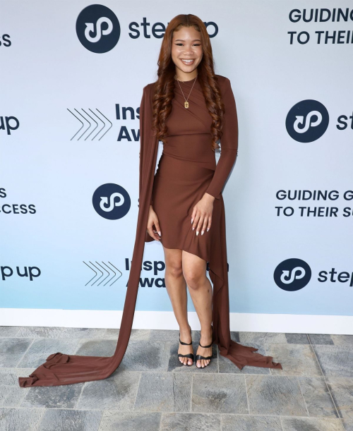Storm Reid at Step Up inspiration award Los Angeles, September 2025