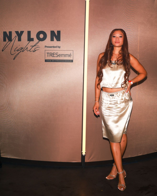 Storm Reid Nylon Nights NYFW party, September 2025