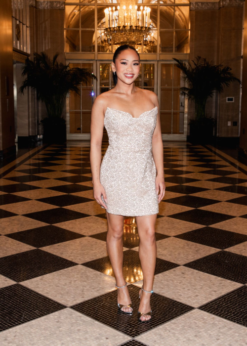 Sunisa Lee at Andrew Kwon Fashion Show, NYFW, New York City, September 2025