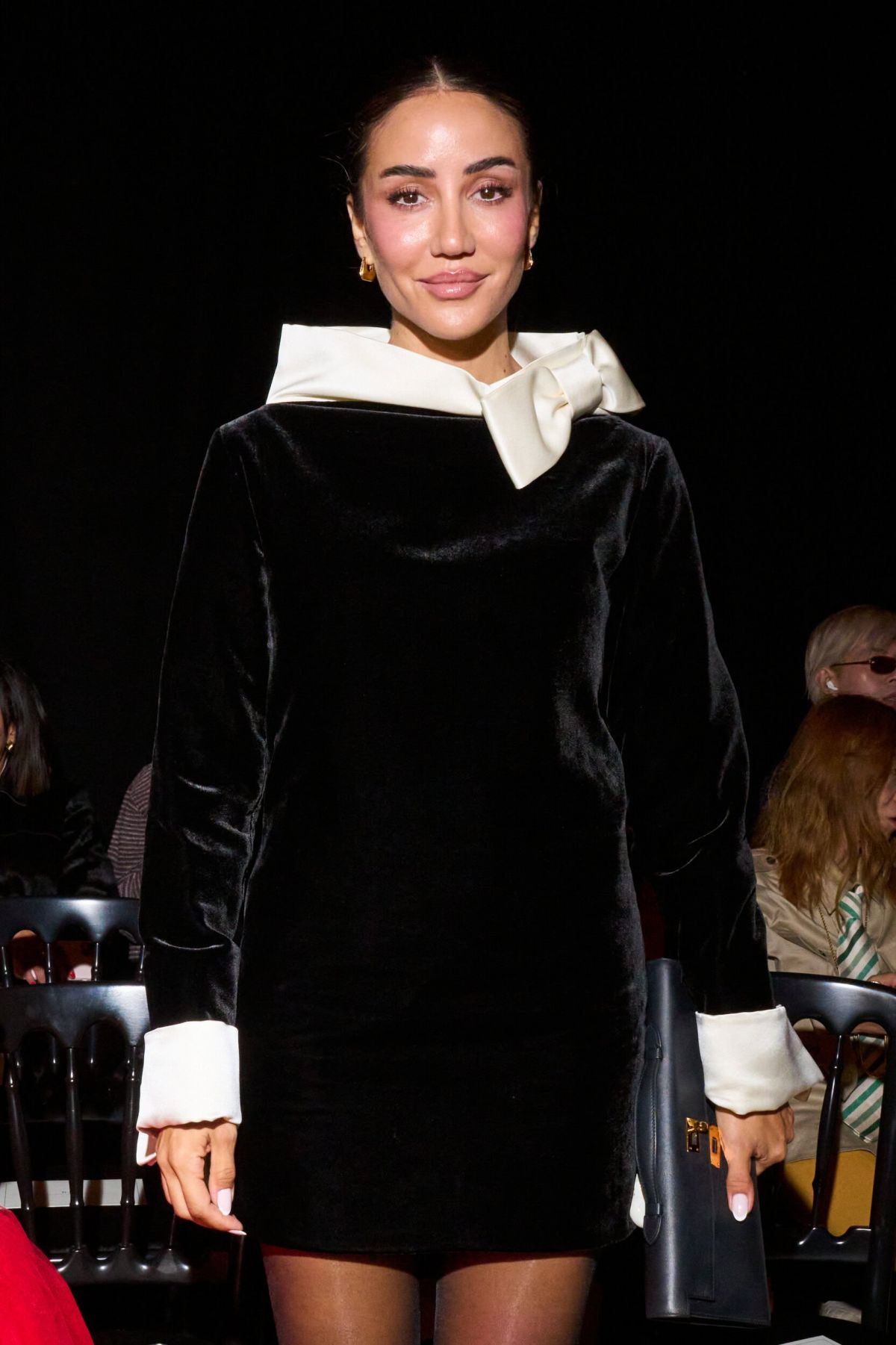 Tamara Kalinic at Richard Quinn fashion show LFW, September 2025
