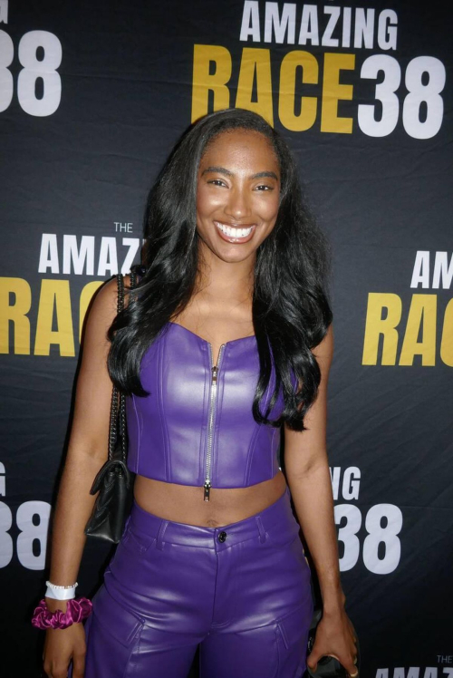 Taylor Hale at The Amazing Race premiere Los Angeles, September 2025