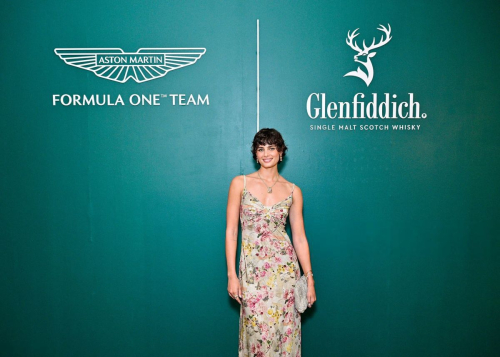 Taylor Hill at Glenfiddich x Aston Martin event NYC, September 2025