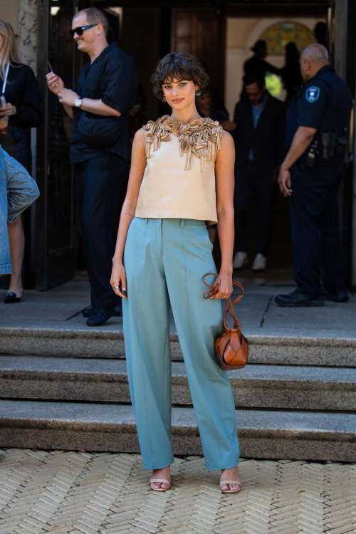 Taylor Hill at Ulla Johnson Fashion Show NYFW, September 2025 5