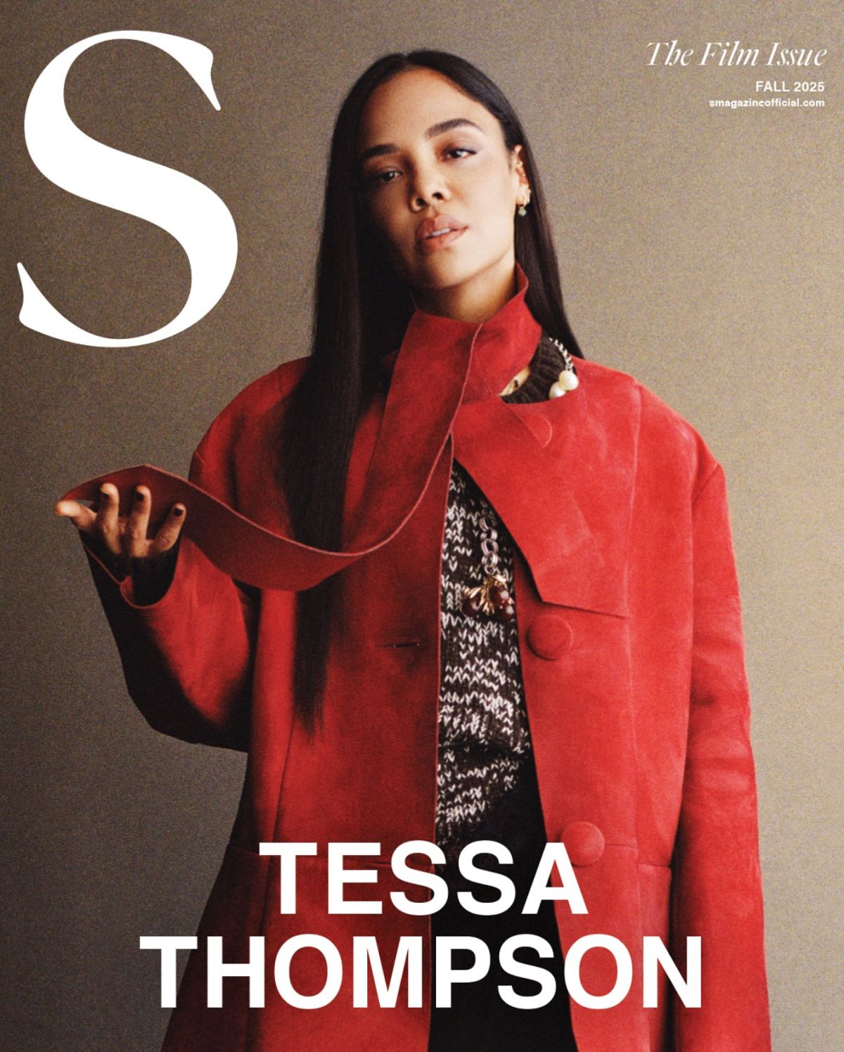 Tessa Thompson for S Magazine, Fall 2025