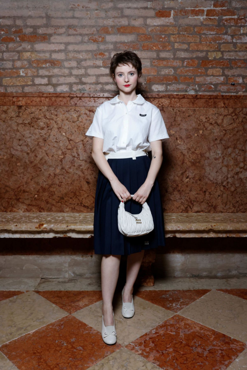 Thomasin McKenzie at Miu Miu Women’s Tales Venice, August 2025