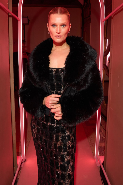 Toni Garrn at Elisabetta Franchi fashion show Milan, September 2025