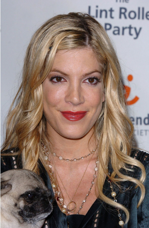 Tori Spelling at Lint Roller Party Los Angeles, April 2004 1