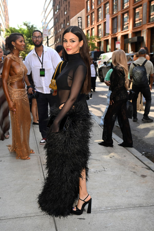Victoria Justice and Madison Reed at Bronx and Banco Fashion Show 1