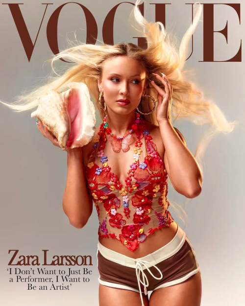 Zara Larsson for Vogue, September 2025
