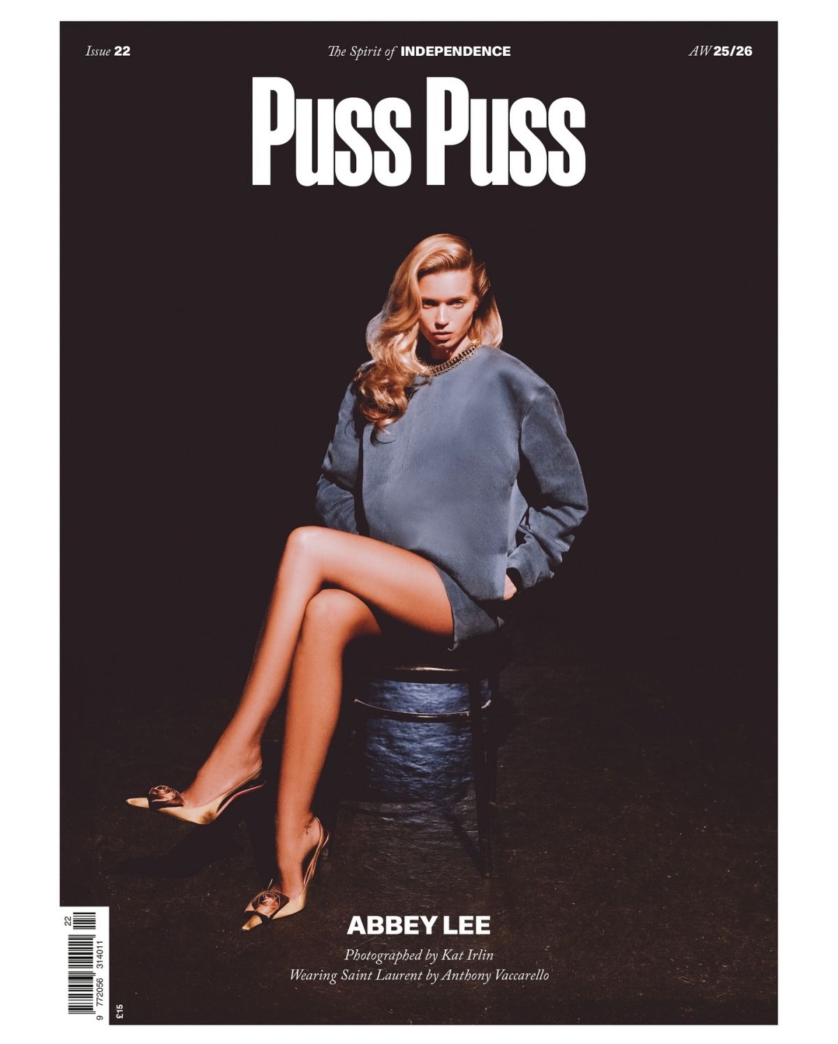Abbey Lee for Puss Puss Magazine, Autumn Winter 2025