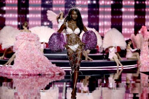 Abeny Nhial at Victoria's Secret Fashion Show New York, October 2025