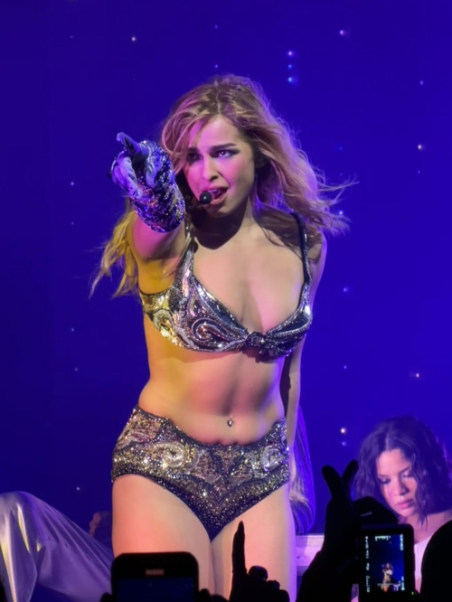 Addison Rae and Charli XCX at Addison Tour Concert, October 2025