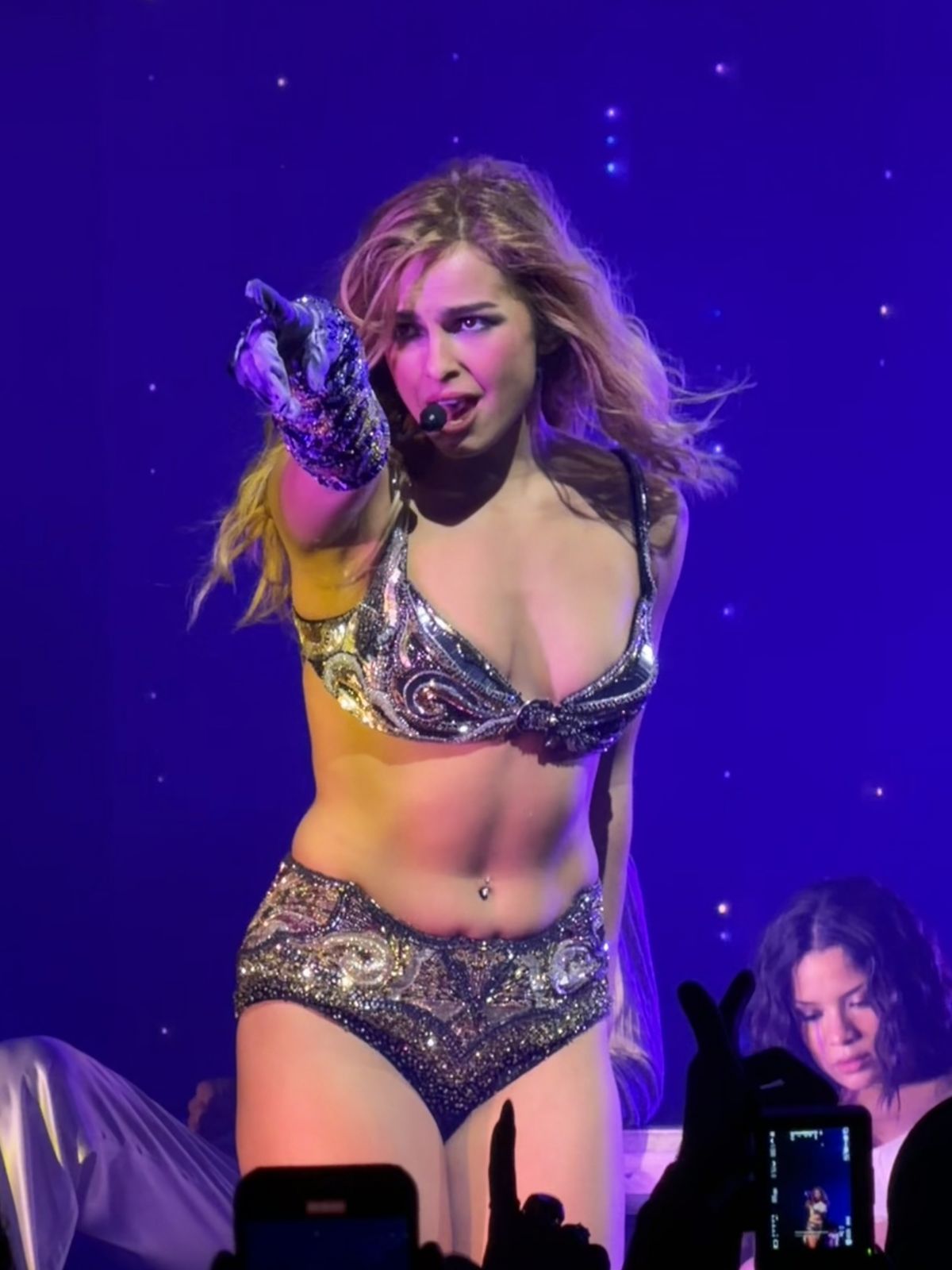 Addison Rae and Charli XCX at Addison Tour Concert, October 2025