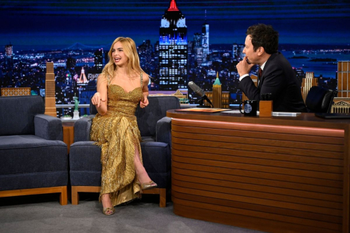 Addison Rae at Tonight Show Starring Jimmy Fallon, October 2025 10