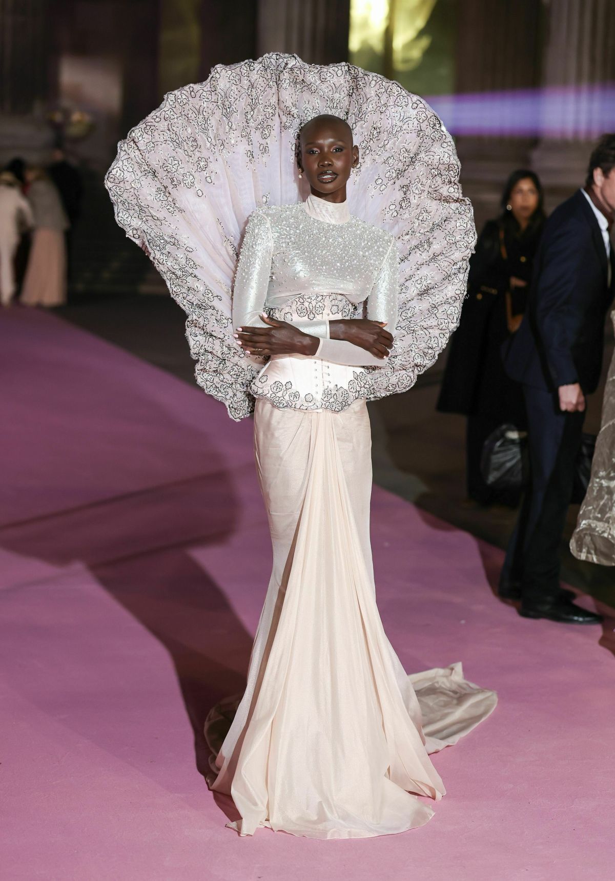 Adot Gak at British Museum Ball in London, October 2025