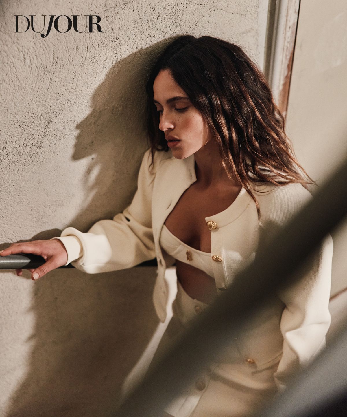 Adria Arjona for DuJour Magazine Cannes Confidential Fall 2025