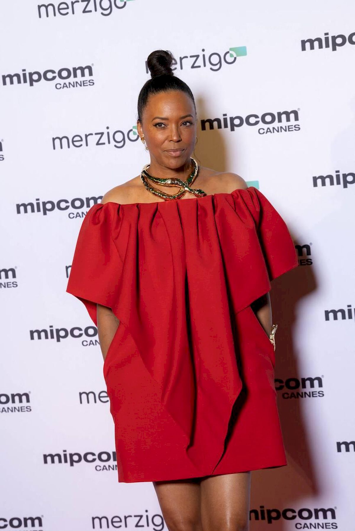 Aisha Tyler at Opening Night Party Mipcom Cannes